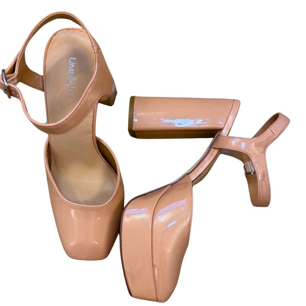 Limelight Pinkish Platform Heels